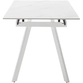 MCA Furniture Parenzo 140 x 76 x 90 cm weiß marmoriert