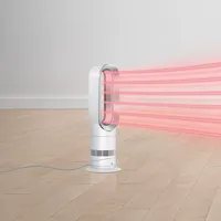 Dyson AM09 Hot+Cool Jet Focus Turmventilator weiß/silber