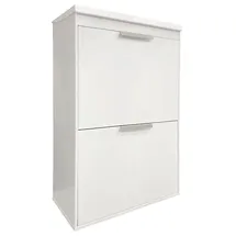 ARREGUI Ecoclas Plus CR621-E Recycling Abfalleimer / Mülleimer aus Stahl mit Aufbewahrungsbox mit Deckel, Mülltrennsystem mit entnehmbaren Inneneimern, aus