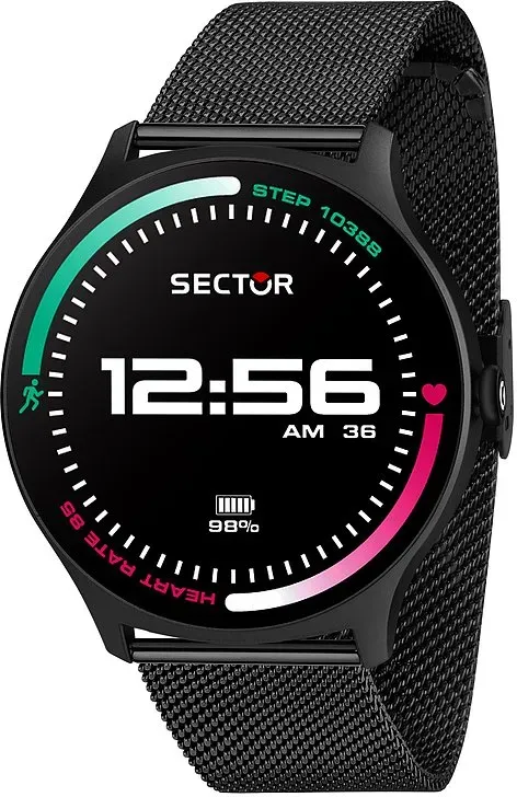 Sector Smartwatch S-06 SMART R3253551001 - schwarz