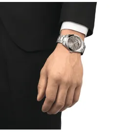TISSOT Gentleman Powermatic 80 Open Heart Leder 40 mm T127.407.11.081.00