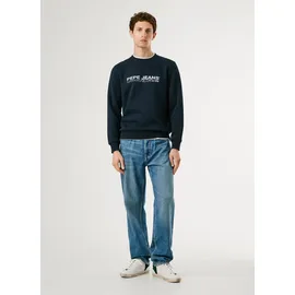 Pepe Jeans Sweatshirt »MATTHEW CREW«, mit Label-Print auf der Brust Pepe Jeans dulwich blue