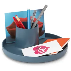 Vitra O-Tidy Schreibtisch-Organizer Meerblau