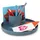 Vitra O-Tidy Schreibtisch-Organizer Meerblau