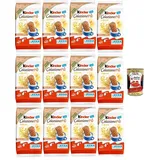 Kinder Colazione Più, 12x290g, Vollkorn-Schwammkuchen mit Kakaofüllung+Polpa
