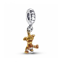 Pandora Disney Winnie Puuh Tigger Charm-Anhänger aus Sterling Silber