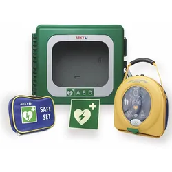 HeartSine - Samaritan PAD 350P AED + ARKY Außenschrank Heizelemente (24V)