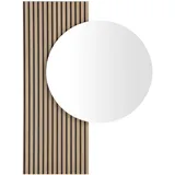 Schildmeyer MÖBELPARTNER Spiegel Hank 157132 silber 79,5 x 3,0 x 109,0 cm