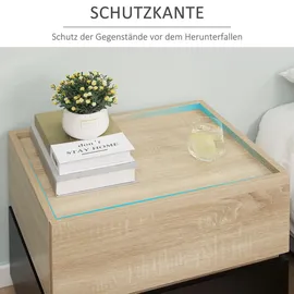 Homcom Nachttisch Spanplatte