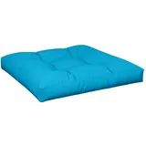 vidaXL Palettenkissen 80 x 80 x 12 cm blau 1 St.