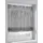 Heine Raffrollo 45 x 140 cm grau/transparent
