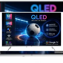 jtc-24 JTCSQ50U39505G 50" 3840 x 2160 Pixel QLED OLED-Fernseher 4K Smart TV