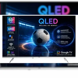 jtc-24 JTCSQ50U39505G 50" 3840 x 2160 Pixel QLED OLED-Fernseher 4K Smart TV