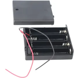 AccuCell Batteriehalter für 4 Stück Mignon AA 4 St.