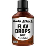 Body Attack Flav Drops 50ml Nuss Nougat