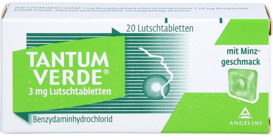 Tantum Verde 3 mg Lutschtabl.m.Minzgeschmack Halsschmerzen