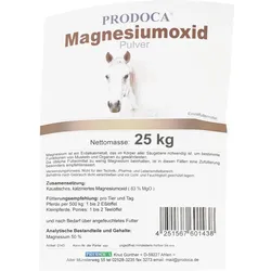 Magnesiumoxid Vet 25 KG