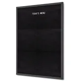 Showdown Letterboard 60x80cm Schwarz