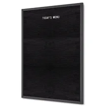 Showdown Letterboard 60x80cm Schwarz