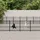 vidaXL Outdoor-Hundezwinger 32,93 m2 Stahl Schwarz