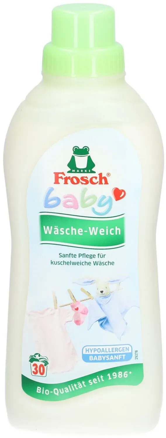 Frosch Baby Weichspüler für eine perfekt weiche Linie - hypoallergen