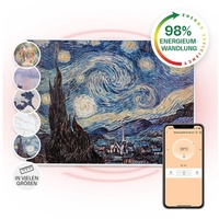 Klarstein Wonderwall Air Art Smart, elektrische Infrarot Wandheizung Thermostat Bild Heizung elektrisch weiß