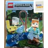 LEGO Minecraft: Alex Mit Ozelot, Schaf Und Fisch Kombo Packung