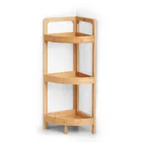 Zeller Eckregal 29 x 29 x 85 cm Natur