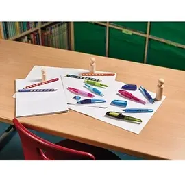 Stabilo EASYbuddy Patronenfüller schwarz/limette M (mittel), 1 St.