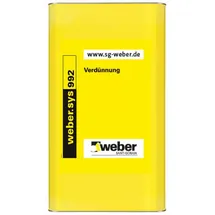 SG weber weber.sys 992 - Hochwertiges Reinigungsmittel - 1 LTR