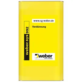 SG weber weber.sys 992 - Hochwertiges Reinigungsmittel - 1 LTR