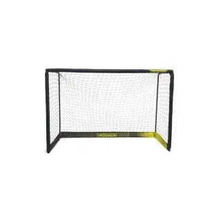 Fußballtor aus Stahl - Verschiedene Größe - Schwarz - Bodenverankerung und Transporttasche inkl. (4 x 2 m)