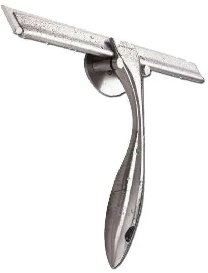 Dansani Wischer mit ergonomischem Griff aus Edelstahl - Duschkabine