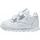 Reebok Classics Leather 2v Velcro Babyschuhe - White / Carbon / Vector Blue, 22.5 EU