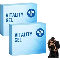 Vitalitätsgel, Vitalität und Energie für Männer, unterstützt Ausdauer und Antrieb, sicher und sanft, einfach anzuwenden, schnell und effektiv (2 Box)