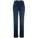 Brax Damen Five-Pocket-Hose Style CAROLA, denim blau, Gr. 36L
