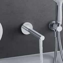 Duravit Circle Wanneneinlauf, Badarmaturen, chrom hochglanz