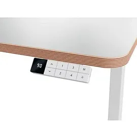 Leitz Schreibtisch 140x80cm Weiß