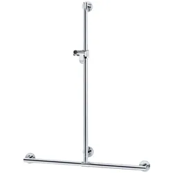 Keuco Plan Care Duschhandlauf mit Brausestange 34914010911, Accessoires, chrom