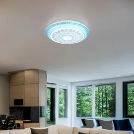 GLOBO lighting Deckenleuchte LAZARO in white -