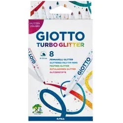 GIOTTO Faserschreiber Giotto Turbo Glitter LYRA F425800 8er-ET