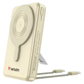Verbatim 32274, Powerbank Lithium Polymer (LiPo), 10000 mAh, Kabelloses Aufladen, Gold