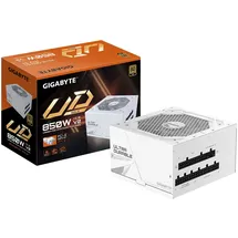 Gigabyte UD850GM PG5 V2 ICE 850W ATX Netzteil, 80+ Gold, PCIe5.1, ATX3.1 voll modular