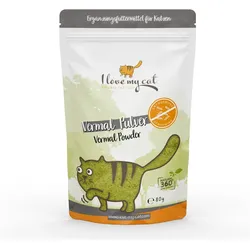 I love my cat Nahrungsergänzung für Katzen Vermal Pulver 80g 80 g