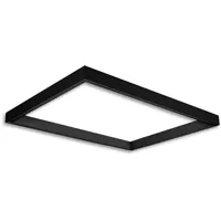 ISOLED Track48 Leuchtenrahmen H50, Innenformat 592x892mm, schwarz, exkl. Trafo