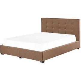 Beliani Rochelle 180 x 200 cm Braun