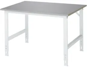 Rau Arbeitstisch Tom höhenverstellbar, B1250xT1000xH760-1080mm, ES-Platte-28mm