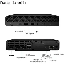 HP EliteDesk Mini-PC U5-235 2023 16 GB RAM 512 GB SSD Windows 11 Pro