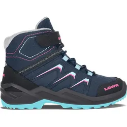 LOWA Kinder Leichtwanderschuhe "Maddox", NAVY/BEERE, 25