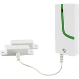 Schwaiger Garagen- und Schiebetürensensor Green Guard weiß